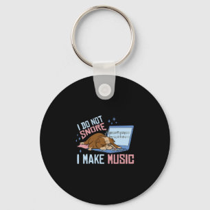 Slaap Niet Ik Maak Muziek Bulldog Slaap Nacken Ti Sleutelhanger