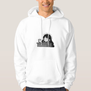 Slaap Nu, Panik Later Herkenbare Chibi Meisje Illu Hoodie