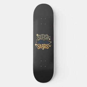 Slaap onder de sterren persoonlijk skateboard