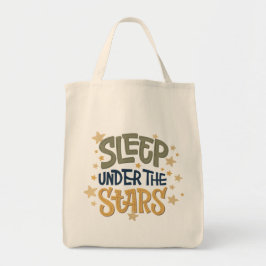 Slaap onder de sterren tote bag