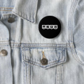 Slaap op Eat Herhalen Ronde Button 5,7 Cm (In situ)