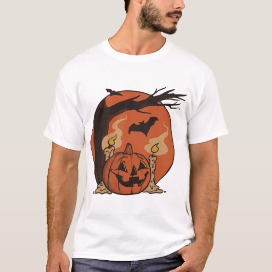 slaap op halloween t-shirt (Voorkant)