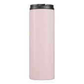 Slaap op Verpleegster Herhaal Trendy Pink Thermosbeker (Achterkant)