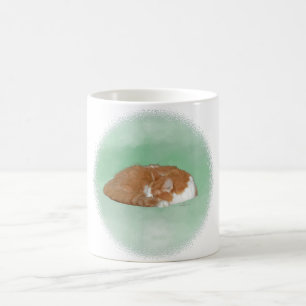 Slaap Oranje Katje Koffiemok
