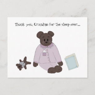 Slaap over dankzij briefkaart