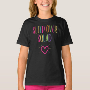 Slaap over VIP-slaappover Squad Slumber T-shirt