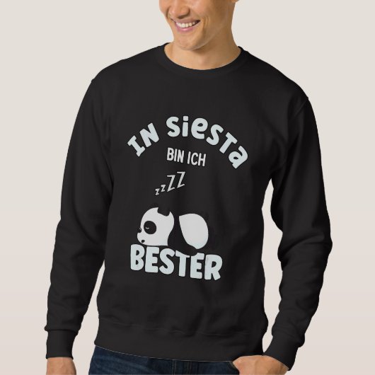 Slaap Panda Beer Panda Pyjama Slaappyjama Trui (Voorkant)