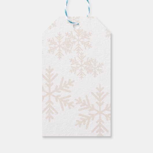 Slaap Polar Beren Gift Label Cadeaulabel (Achterkant)