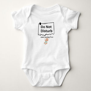 Slaap Prioriteit T-shirt: Het 'Niet Storen' Baby S Romper