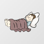 Slaap Raamsticker (Vel)