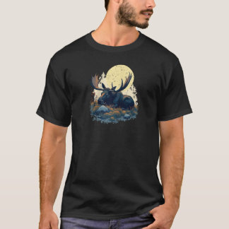 Slaap Scandinavië Noorwegen Zweden Kinderen Slapen T-shirt
