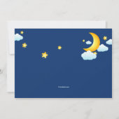 Slaap Schapen Slaperij Feestje Uitnodiging (Achterkant)