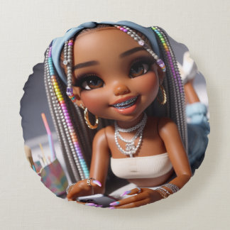 Slaap stevig rond kussen