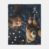 Slaap strak | Fleece deken (Voorkant)
