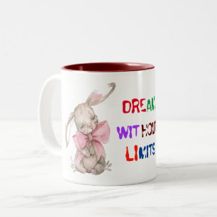 Slaap strakke Two-Tone koffie mok
