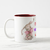 Slaap strakke Two-Tone koffie mok (Links)