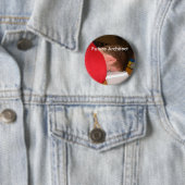 Slaap_student, Toekomstige Architect Ronde Button 5,7 Cm (In situ)
