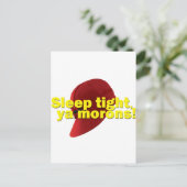 Slaap Tight Briefkaart (Staand voorkant)