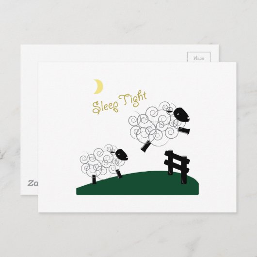 Slaap Tight Briefkaart (Voorkant / Achterkant)