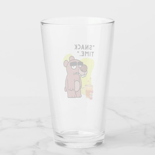 SLAAP TIJD!- DIER-GRAPPIG- KOFFIE-KOEKJES GLAS (Achterkant)