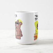 SLAAP TIJD!- DIER-GRAPPIG- KOFFIE-KOEKJES KOFFIEMOK (Center)