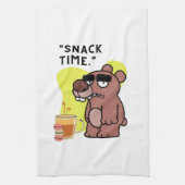 SLAAP TIJD!- DIER-GRAPPIG- KOFFIE-KOEKJES THEEDOEK (Verticaal)