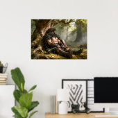 Slaap Tijd Poster (Thuiskantoor)