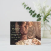 Slaap - Twee beschermengels en kinderen Briefkaart (Staand voorkant)