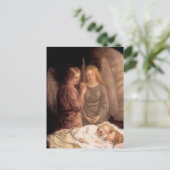 Slaap - Twee beschermengels en kinderen Briefkaart (Staand voorkant)