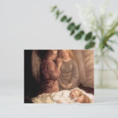 Slaap - Twee beschermengels en kinderen Briefkaart (Staand voorkant)