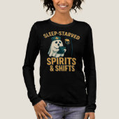 Slaap-uitgehongerde geesten en verschuivingen verp Tri-Blend shirt (Voorkant)