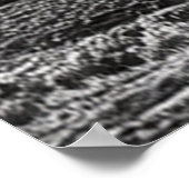 Slaap Ute Mountain zwart-wit fotografie Poster (Hoek)