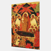 Slaap van de Moeder Gods orthodoxe icoon  Acryl Bord (Hoek)