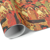 Slaap van de Moeder Gods orthodoxe icoon Cadeaupapier (Rol Hoek)