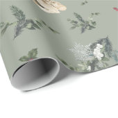 Slaap van Sage van Slaap- en winterFlora Cadeaupapier (Rol Hoek)