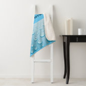 Slaap zonder dromen Aangepaste tekst Water druppel Sherpa Deken (In situ)