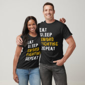 slaap-zwaardgevecht t-shirt (Unisex)
