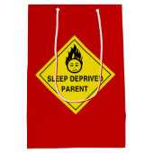 Slaapafhankelijke ouder medium cadeauzakje (Achterkant)