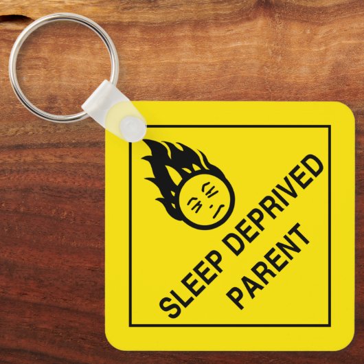 Slaapafhankelijke ouder sleutelhanger (Voorkant)
