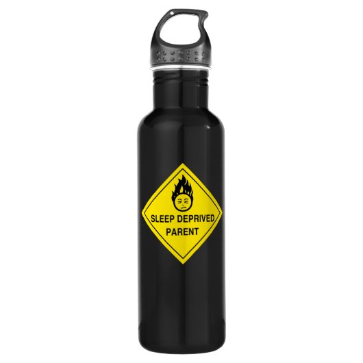 Slaapafhankelijke ouder waterfles  (Voorkant)
