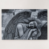 slaapangelpuzzel legpuzzel (Horizontaal)