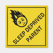 Slaaparme oudermagneet magneet (Voorkant)