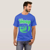 Slaapband Merch retro T-shirt (Voorkant volledig)