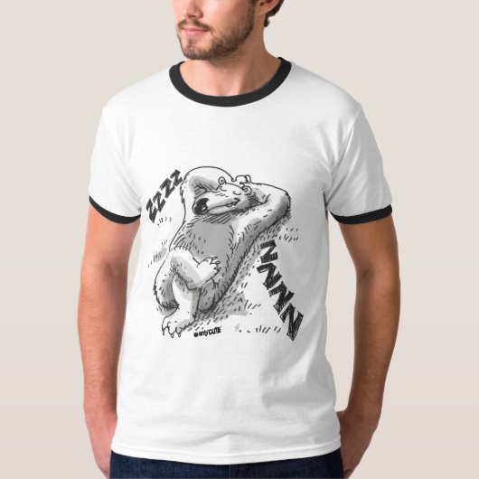 slaapbeer t-shirt (Voorkant)