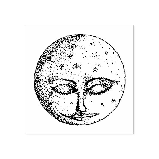 Slaapbeweging Rubberstempel (Afrduk)