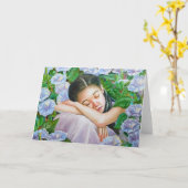 Slaapbloem Kaart (Gele Bloem)