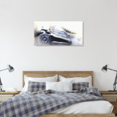 Slaapboeddha II Canvas Afdruk (Insitu (Slaapkamer))