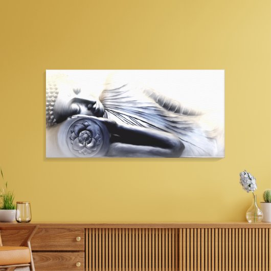 Slaapboeddha II Canvas Afdruk (Insitu (Woonkamer))