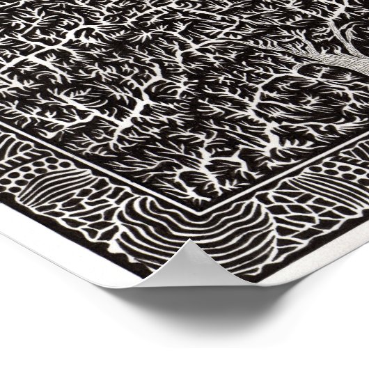 Slaapbomen Poster (Hoek)