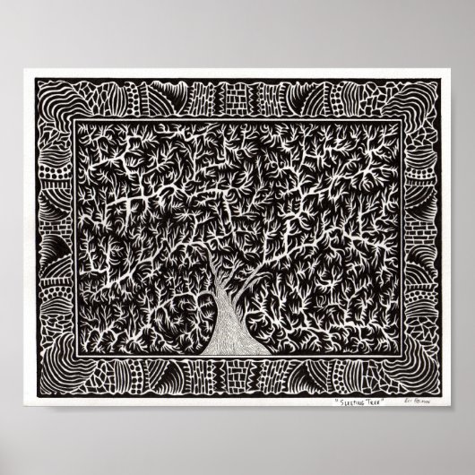 Slaapbomen Poster (Voorkant)